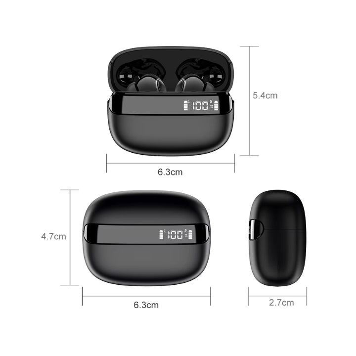 Casti wireless DG03 - Negre